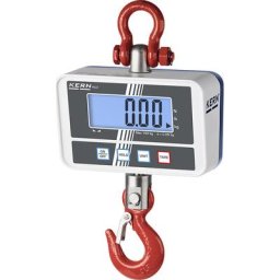 KERN Balance suspendue, avec grand écran à cristaux liquides, plage de pesée max. 300 kg, lisibilité 50 / 100 g