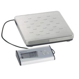 MAUL Pèse-paquet MAULcargo, console de commande séparée, plage de pesée max. 50 kg, lisibilité 10 g, plateau de pesée 270 x 270 mm