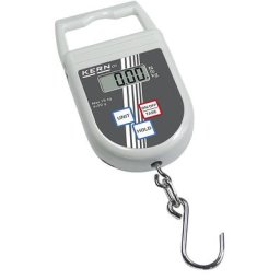 KERN Balance manuelle suspendue, avec fonction Hold, plage de pesée max. 50 kg, lisibilité 50 g