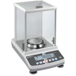 KERN Balance analytique, avec système automatique d'ajustage, plage de pesée max. 220 g, lisibilité 0,1 mg, plateau de pesée 91 mm