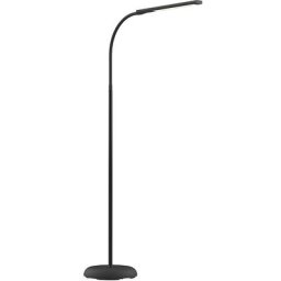 MAUL Lampe à diodes LED sur pied MAULpirro, intensité lumineuse variable, 7 W, noir