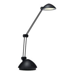Hansa Lampe de bureau à diodes SPACE, hauteur 500 mm, noir, satiné
