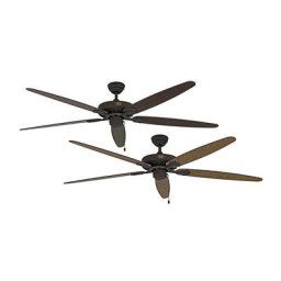 Ventilateur de plafond CLASSIC ROYAL, Ø hélice 1800 mm, chêne ancien / noyer / brun ancien / bronze
