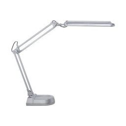 MAUL Lampe à 21 diodes 5800 K, avec pied, argent