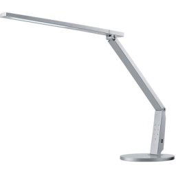 Hansa Lampe de bureau à diodes VARIO PLUS, hauteur 540 mm, argent