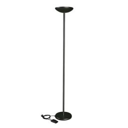 MAUL Lampe halogène sur pied à éclairage indirect, 120 W, intensité lumineuse réglable, noir