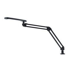 Hansa Lampe de bureau à diodes 4 STARS, avec pince-étau, noir