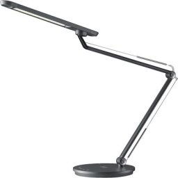 Hansa Lampe de bureau à diodes LED SMART, avec fonction de chargement USB, intensité lumineuse variable, anthracite