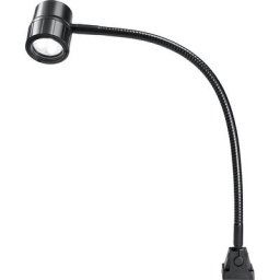 Waldmann Lampe d'établi à diodes LED sur bras flexible, 5 W, spot à angle de rayonnement 10°
