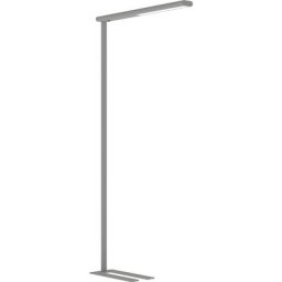 MAUL Lampe à diodes LED sur pied MAULjet, hauteur 1950 mm, aluminium RAL 9006