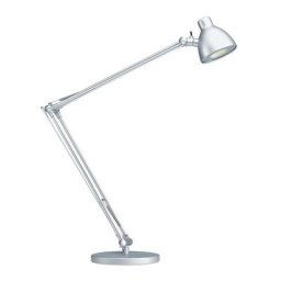 Hansa Lampe de table à diodes VALENCIA, hauteur 800 mm, argent