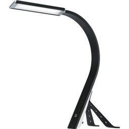 Hansa Lampe de table à diodes LED SWING, intensité lumineuse variable, tête de lampe rotative, pied, noir