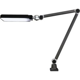 Waldmann Lampe à diodes LED sur tige, puissance 18 W, noir