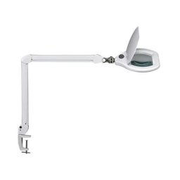 MAUL Lampe-loupe à diodes CRYSTAL, durée de vie des diodes 20000 h, intensité lumineuse variable