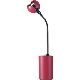 Hansa Lampe de table à diodes LED FLOWER, hauteur 475 mm, rouge corail