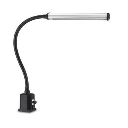 Lampe à diodes universelle sur bras flexible IP20, alimentation 220 - 240 V, avec pied magnétique