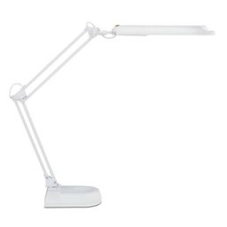 MAUL Lampe économe 11 W, avec pied, blanc