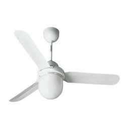 Ventilateur de plafond DESIGN 1S/L, Ø hélice 1600 mm, laque blanche