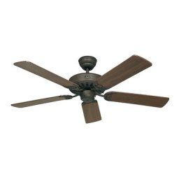 Ventilateur de plafond CLASSIC ROYAL, Ø hélice 1320 mm, noyer / brun ancien / bronze