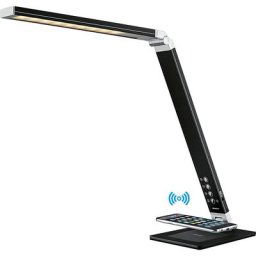 Hansa Lampe de bureau à diodes LED Magic Plus, 500 lumens, intensité lumineuse réglable, noir