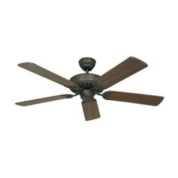 Ventilateur de plafond CLASSIC ROYAL, Ø hélice 1030 mm, noyer / brun ancien / bronze