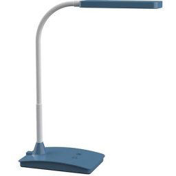 MAUL Lampe de table à diodes LED MAULpearly colour vario, intensité lumineuse variable, 616 lumens, 6 W, bleu