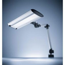 Waldmann Lampe à diodes LED sur tige TANEO, alimentation 100 - 240 V, puissance 24 W, noir