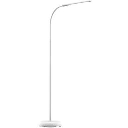 MAUL Lampe à diodes LED sur pied MAULpirro, intensité lumineuse variable, 7 W, blanc