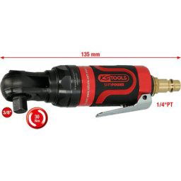 KS Tools Mini-cliquet inverseur pneumatique SlimPOWER, max. 6,3 bar (90 psi), 3/8