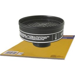 Leipold+Döhle Filtre européen PANAREA P3 R, 2 lots de 2, filtre à particules pour masque panoramique