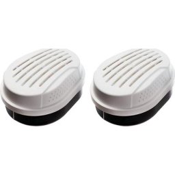 Dräger Filtres combinés ABEK1Hg-P3 R D, lot de 2, blanc / noir