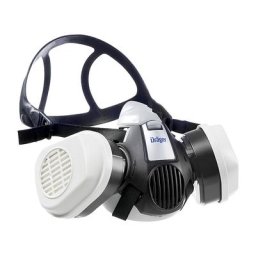 Dräger Kit demi-masque X-plore® 3300 pour exposition aux produits chimiques, fermeture à baïonnette, taille M