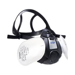 Dräger Kit demi-masque X-plore® 3500 pour exposition à la poussière, avec deux filtres baïonnette, taille M