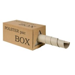 Papier de rembourrage en boîte distributrice, lot de 2 rouleaux, papier recyclé 80 g/m²