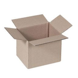 Caisse américaine, FEFCO 0201, en papier à simple cannelure, dimensions intérieures 175 x 160 x 145 mm, lot de 100