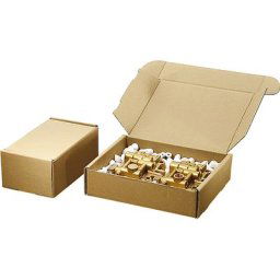 Boîtes en carton avec fermeture par encoche, FEFCO 0427, en carton à simple cannelure, dim. int. 310 x 130 x 60 mm, lot de 100