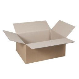 Caisse pliante, FEFCO 0201, en papier à double cannelure, dimensions intérieures 315 x 220 x 90 mm, lot de 100