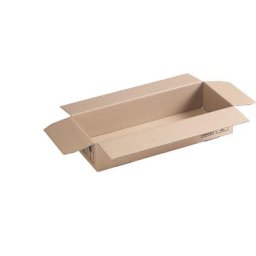 eurokraft basic Carton pliant SPEEDBOX, simple cannelure, lot de 50, L x l x h 500 x 200 x 100 mm