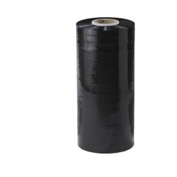 Film étirable en PE pour appareils automatiques, largeur 500 mm, 1 lot et +, épaisseur film 23 µm, lot de 45, noir