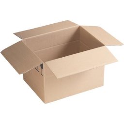 eurokraft basic Carton pliant SPEEDBOX, simple cannelure, lot de 50, L x l x h 390 x 290 x 270 mm