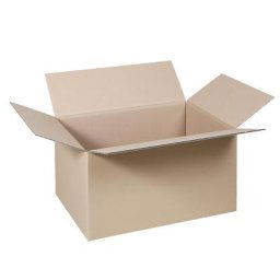 Caisse pliante, FEFCO 0201, en papier à double cannelure, dimensions intérieures 300 x 200 x 170 mm, lot de 100