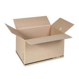 Caisses professionnelles, en carton à double cannelure, dim. int. 574 x 376 x 340 mm, FEFCO 0216, lot de 50