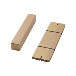 Etui d'expédition télescopique, lot de 100, carton ondulé 1.30 B, longueur 630 - 1600 mm