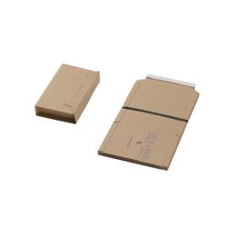eurokraft basic Emballage universel et pour livres, lot de 50, dimensions intérieures L x l 217 x 155 mm