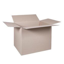 Caisse américaine, FEFCO 0201, en papier à simple cannelure, dimensions intérieures 600 x 400 x 400 mm, lot de 50