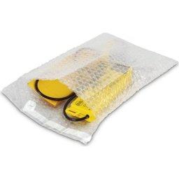 Sachet en film matelassé, épaisseur film 80 µm, lot de 500, L x l 120 m x 100 mm