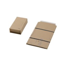 eurokraft basic Emballage universel et pour livres, lot de 50, dimensions intérieures L x l 245 x 165 mm