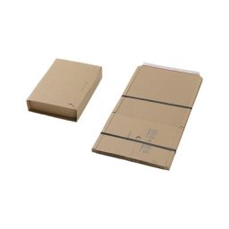 eurokraft basic Emballage universel et pour livres, lot de 50, dimensions intérieures L x l 330 x 270 mm