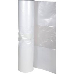 Gaine thermo-rétractable en polyéthylène, avec soufflet latéral, prix par rouleau, pour dimensions palettes l x p 1200 x 800 mm