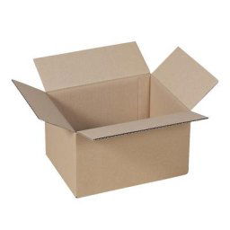 Caisse américaine, FEFCO 0201, en papier à simple cannelure, dimensions intérieures 200 x 140 x 120 mm, lot de 50